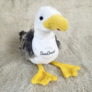 Douglas Cuddle Toys Seymour Seagull 8" Plush SeaCrest Pismo Beach Advertising
